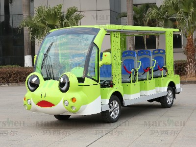 青蛙主題造型電動觀光車
