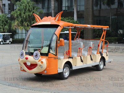兔子造型電動觀光車